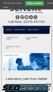 laboratoryjobs.co.uk mobil Vorschau