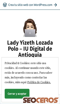 ladylozadaiudigital.wordpress.com mobil előnézeti kép