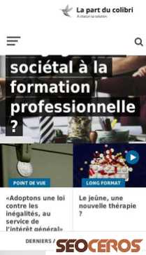 lapartducolibri.fr mobil náhľad obrázku