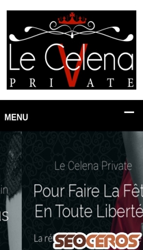 le-celena-private.fr mobil előnézeti kép