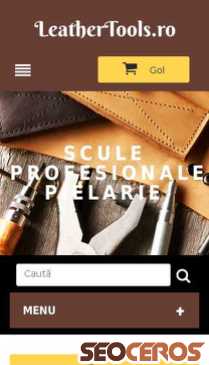 leathertools.ro mobil preview