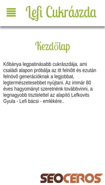 leficukraszda.hu mobil előnézeti kép