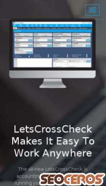letscrosscheck.com mobil förhandsvisning