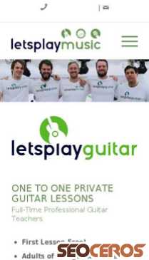letsplaymusic.co.uk/private-instrument-lessons/guitar-lessons mobil obraz podglądowy