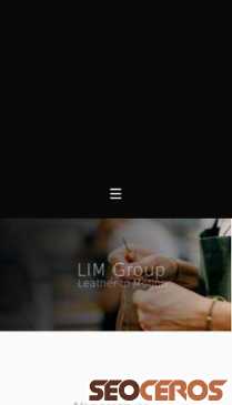 lim-group.com mobil előnézeti kép