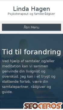 lindahagen.dk mobil previzualizare