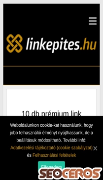 linkepites.hu mobil előnézeti kép