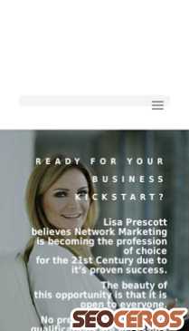 lisaprescott.co.uk mobil náhľad obrázku
