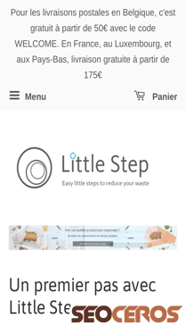 littlestep.be mobil preview