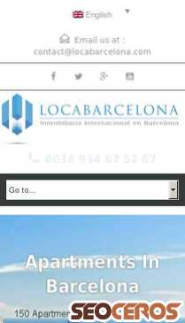locabarcelona.com mobil förhandsvisning