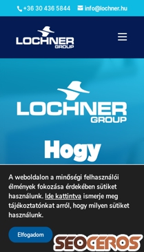 lochner.hu mobil preview