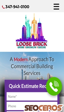loosebrick.com mobil förhandsvisning