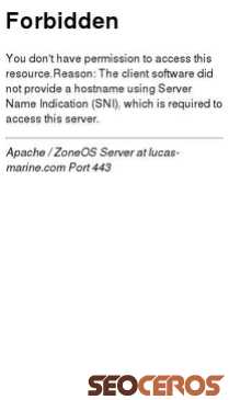 lucas-marine.com mobil előnézeti kép