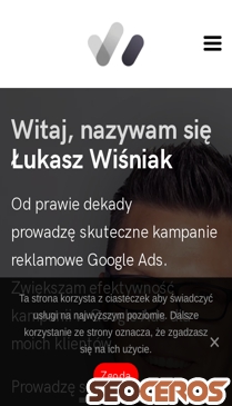 lukaszwisniak.pl mobil náhled obrázku