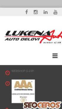 lukena-auto.com mobil náhled obrázku