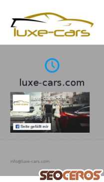 luxe-cars.com mobil förhandsvisning