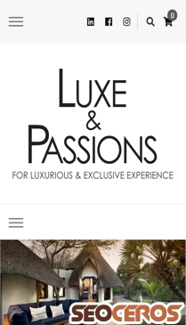 luxe-et-passions.fr mobil vista previa