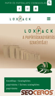 luxpack.hu/termekkategoria/szalagfules-papirtaska/szines-szalagfules-papirtaska mobil előnézeti kép