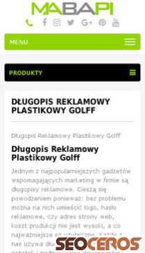 mabapi.pl/dlugopis-reklamowy-golff mobil previzualizare