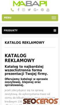 mabapi.pl/katalog-reklamowy mobil Vorschau
