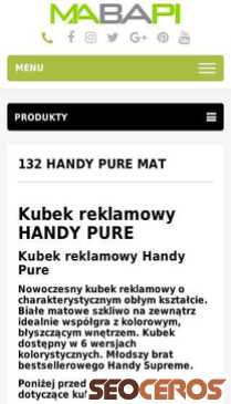 mabapi.pl/kubek-reklamowy-handy-pure mobil obraz podglądowy