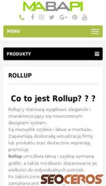 mabapi.pl/rollup mobil förhandsvisning