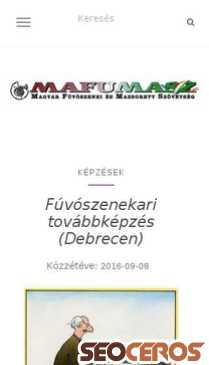 mafusz.hu mobil preview