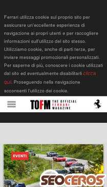 magazine.ferrari.com/it mobil förhandsvisning
