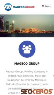 magecogroup.com mobil Vorschau