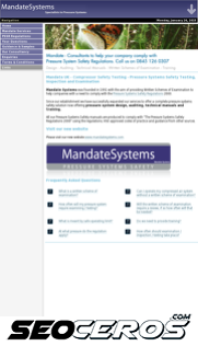 mandate.co.uk mobil Vista previa
