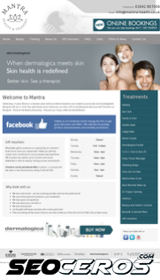 mantra-health.co.uk mobil előnézeti kép