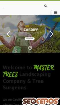 mastertreescardiff.co.uk mobil náhľad obrázku