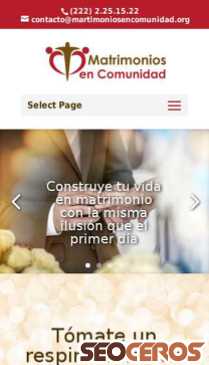 matrimoniosencomunidad.menteinfinita.com mobil náhled obrázku