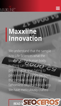maxxline-bio.com mobil obraz podglądowy