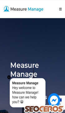 measuremanage.com.au mobil previzualizare