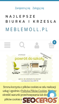 meblemoll.pl mobil förhandsvisning
