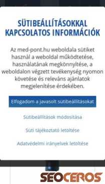 med-pont.hu mobil előnézeti kép