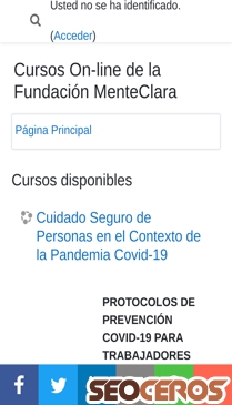 menteclara.org/Cursos mobil förhandsvisning
