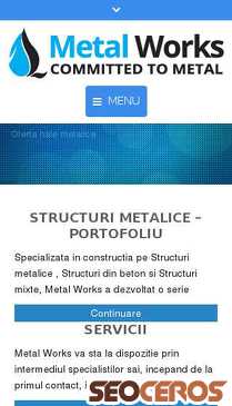 metalworks.ro mobil Vorschau