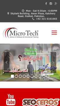 microtech.institute mobil previzualizare