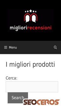 migliorirecensioni.net mobil förhandsvisning