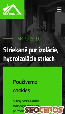 mkpur.sk mobil previzualizare