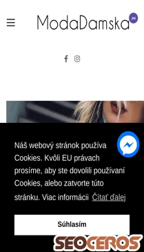 modadamska.sk mobil preview