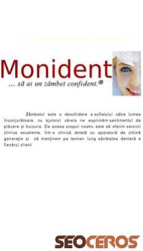 monident.ro mobil preview
