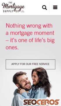 mortgagesupply.co.nz mobil előnézeti kép
