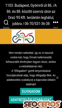 motorkerekparszerelo.hu/adatkezelesi-szabalyzat mobil Vorschau