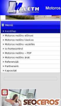 motoros-redony.com mobil náhľad obrázku