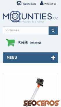 mounties.cz mobil Vista previa