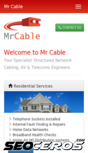 mrcable.co.uk mobil preview