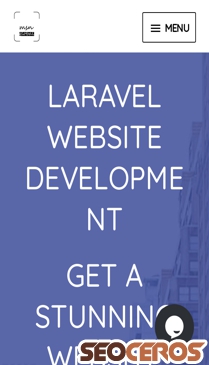 msn-global.com/laravel-website-development mobil previzualizare